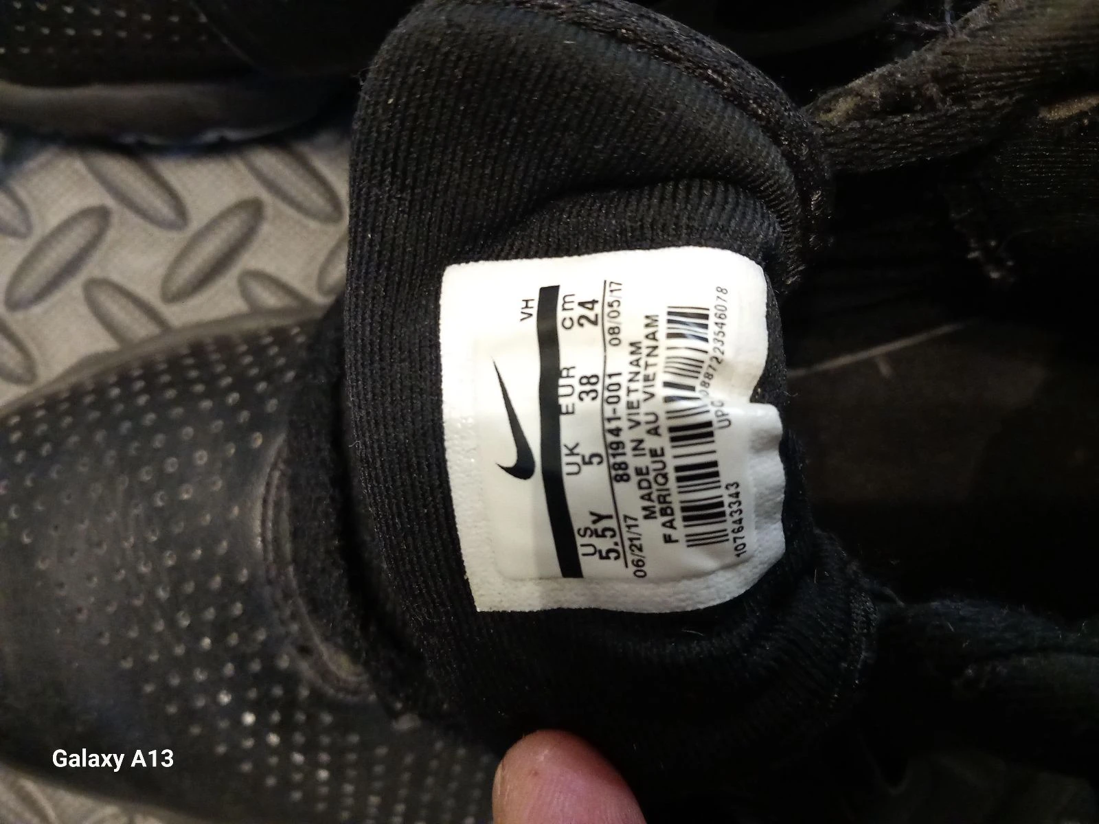 Zapatillas altas Nike Team Hustle D 8 - Talla 38 - ¡Super estado! – photo 7